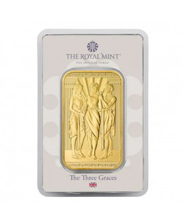 Royal Mint UK – Three Graces (The Great Engravers Collection)  1 Oz Gold Bar