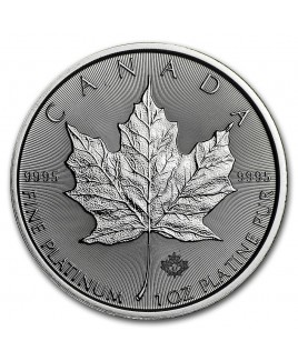 2021 Canadian Maple Leaf 1 oz Platinum Coin