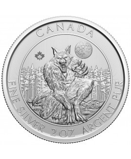 2021 Creatures of the North - Werewolf 2 oz Silver Coin