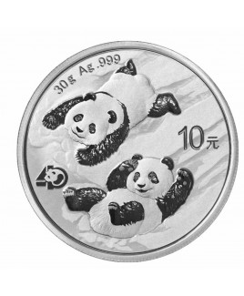 2022 Panda 30 gram Silver Coin 