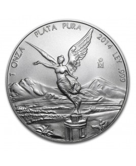  2015 Mexican Libertad 1 oz silver Coin 