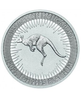 2022 Year Perth Mint Kangaroo 1 oz Platinum Coin