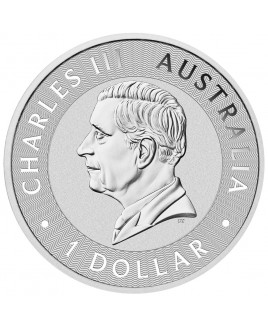 2024 Perth Mint Australian Kangaroo 1 oz Silver Coin
