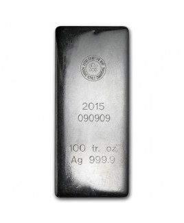 Royal Canadian Mint 100 oz 99.99% Silver Original Design