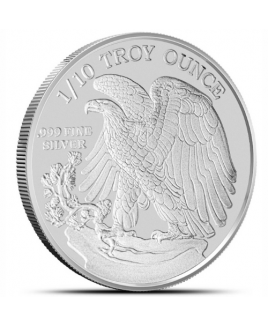 Walking Liberty 1/10 oz Silver Round