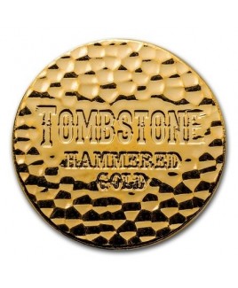 Scottsdale Tombstone Hammered 1 oz Gold Round