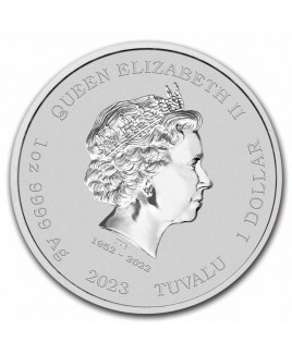 2023 Perth Casino Royale Chip 1 oz Silver Coin