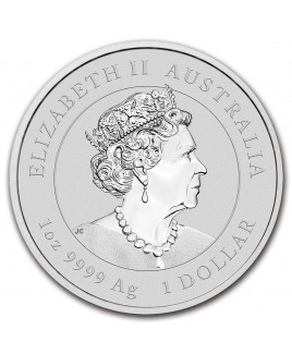 2021 Perth Mint Lunar Ox (Series III) 1 oz Silver Coin