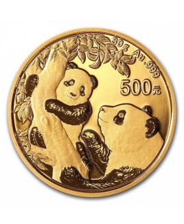2021 Panda 30 gram Gold Coin