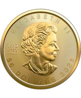 2023 Canadian Maple Leaf 1 oz Gold Coin (BU)