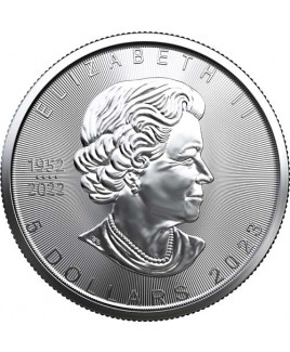 2023 Canadian Maple Leaf 1 oz Silver Coin (BU)