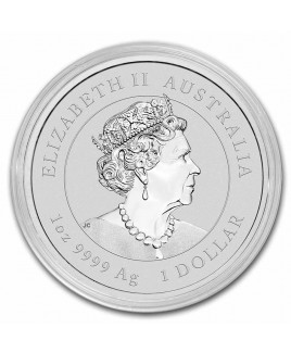 2023 Year Perth Mint Rabbit 1 oz Silver Coin