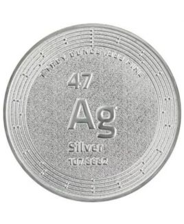 Elemetal 1 oz Silver Round