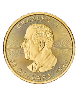 2025 Canadian Maple Leaf 1 oz Gold Coin
