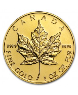 Canadian Maple Leaf 1 oz Gold Coin 