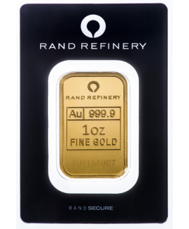 Rand Refinery Elephant 1 oz Gold Bar