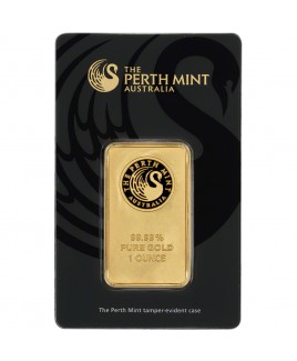 Perth Mint 1 oz Gold Bar 