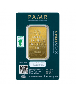 Pamp Suisse Fortuna 45th Anniversary 1 oz Gold Bar