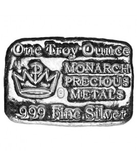 Monarch Precious Metals 1 oz Silver Bar