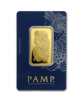 Pamp Suisse Veriscan Fortuna 1 oz Gold Bar